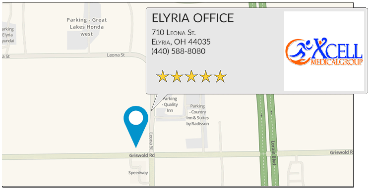 Center For Auto Accident Injury Treatment's Elyria office location on google map
